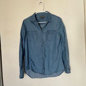 Small Blue Denim Button Up